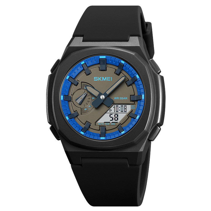 Fashionable Mens Quartz Waterproof Multi-function Chronograph Alarm Digital Watch