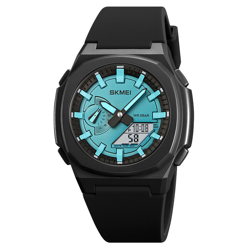 Fashionable Mens Quartz Waterproof Multi-function Chronograph Alarm Digital Watch