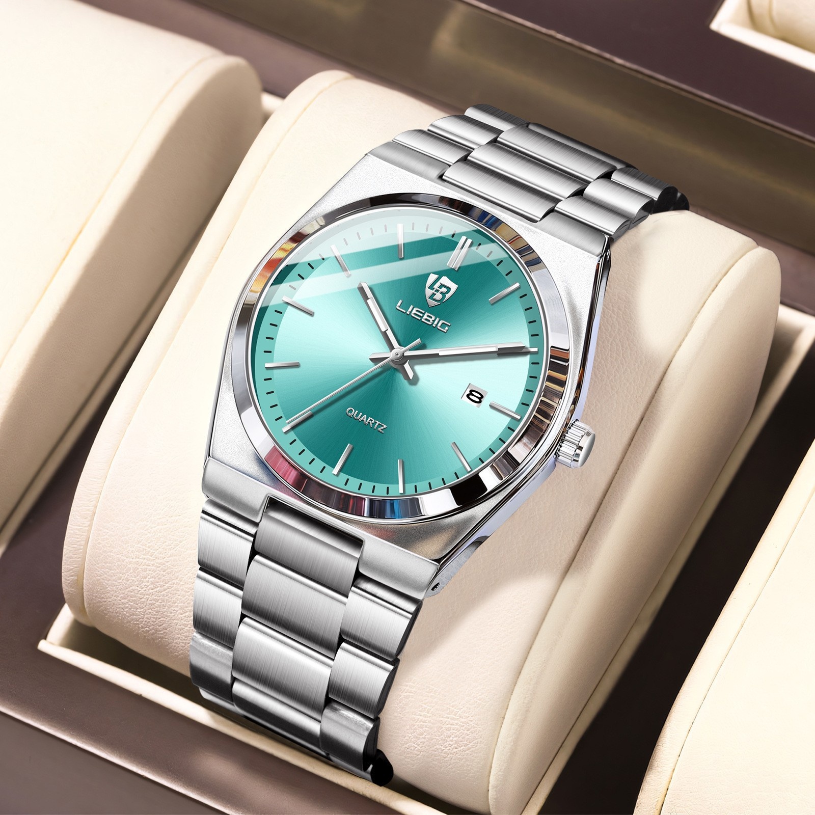 Couples Business Wristwatch Minimalist Stylish Multi-functional Alarm Watch