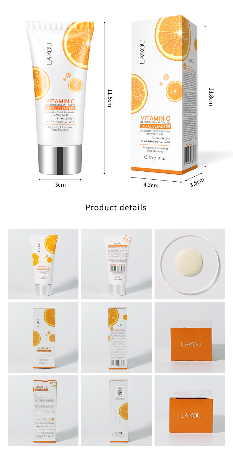 Laikou Vitamin C Skincare Cleanser