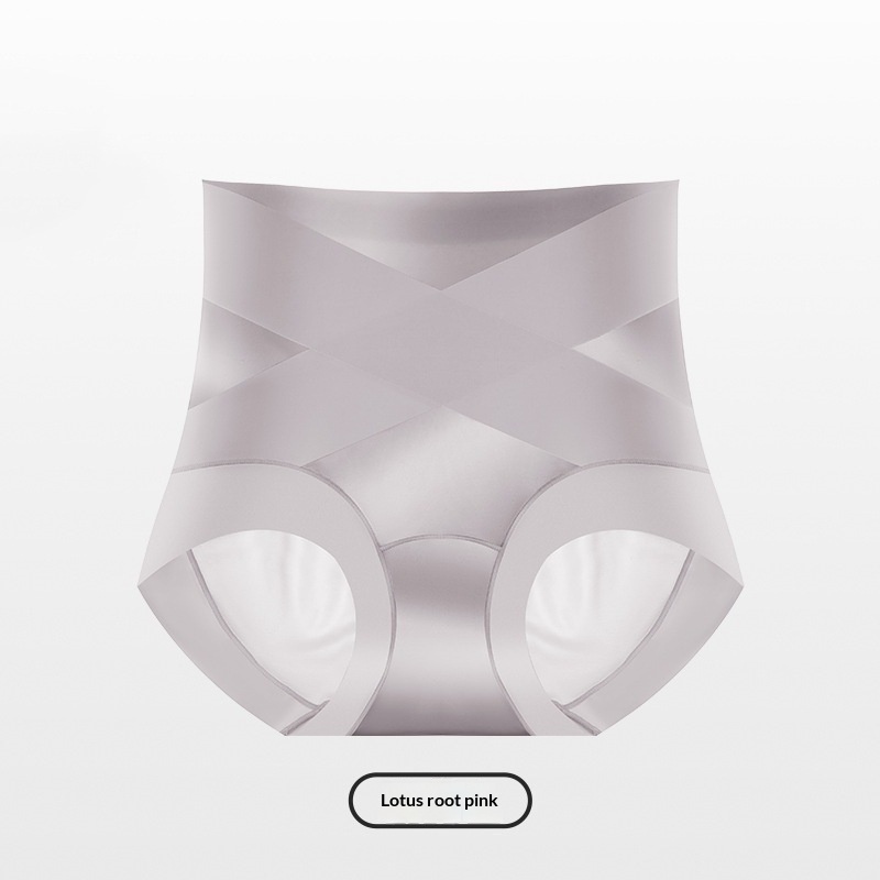 Womens Mid-to-High-Waist Seamless Light-Shaping Butt-Lifting Ultra-Thin Silk-Crotch Underwear