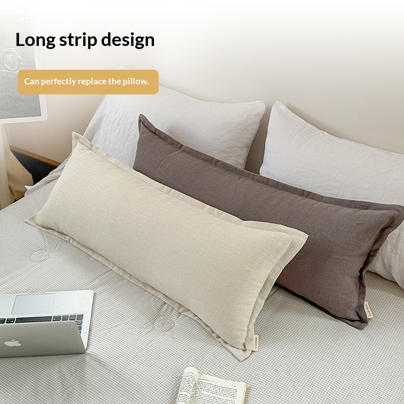 Cotton And Linen Throw Pillow For A Sophisticated Sofa Look