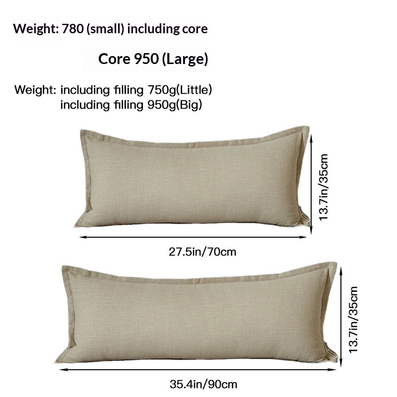 Cotton And Linen Throw Pillow For A Sophisticated Sofa Look