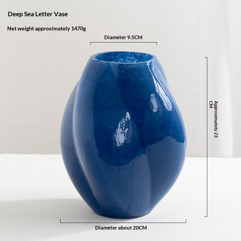 Hydroponic Glass Vase Stylish Decorative Piece