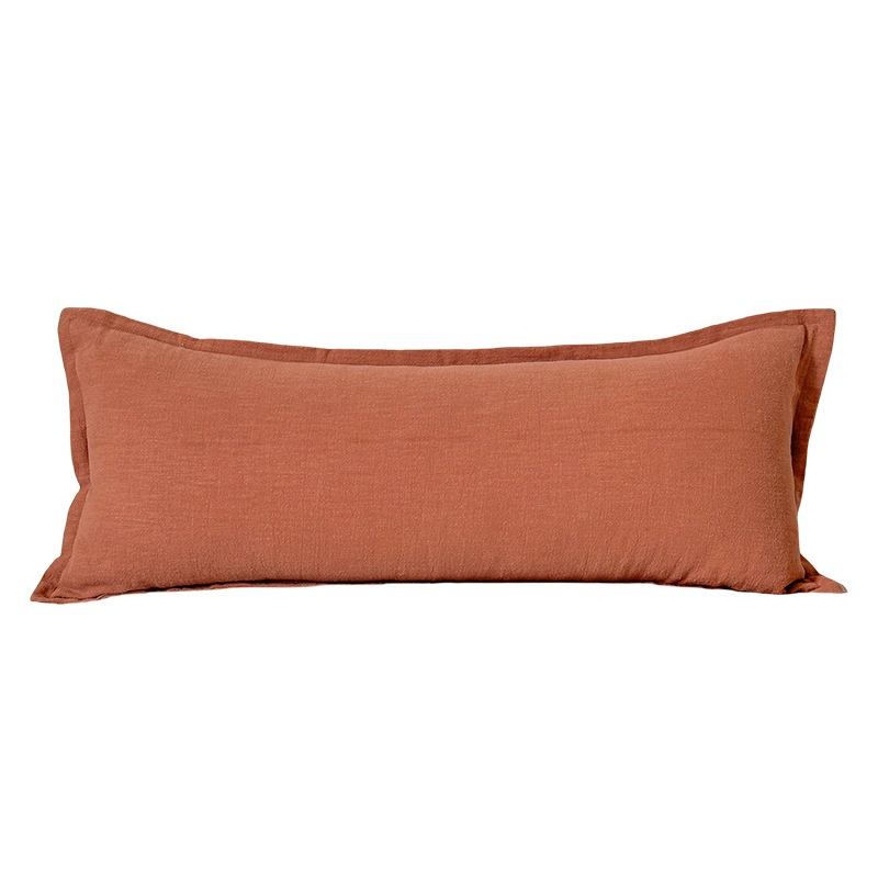 Cotton And Linen Throw Pillow For A Sophisticated Sofa Look