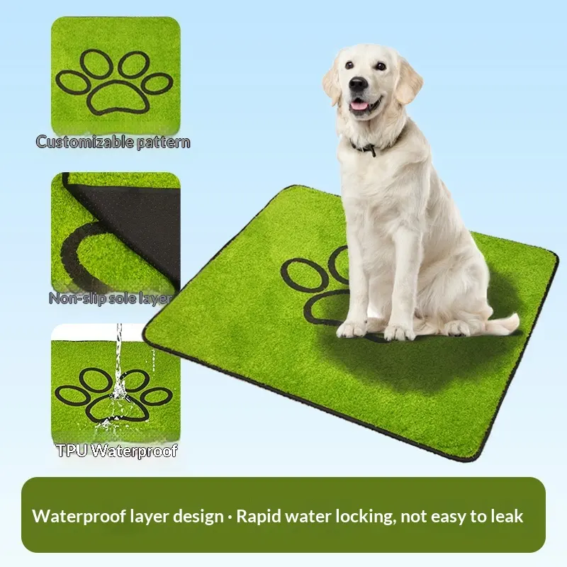 Pet Wash Pad Artificial Grass Thats Breathable