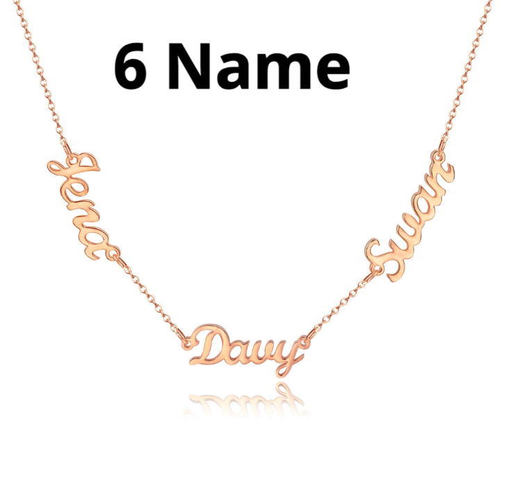 Personalized DIY Necklace With Name And Lock Steel Collar Chain