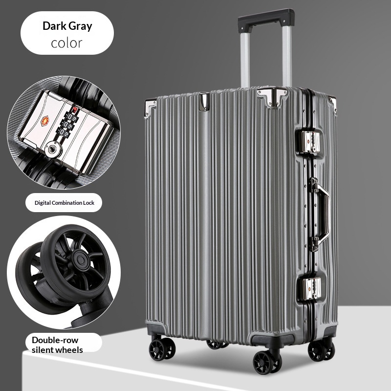 24-inch Aluminum-frame Large-capacity Trolley Case