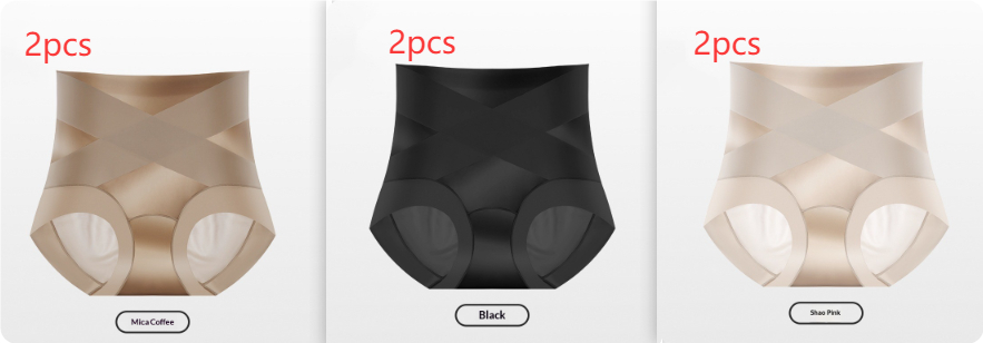 Womens Mid-to-High-Waist Seamless Light-Shaping Butt-Lifting Ultra-Thin Silk-Crotch Underwear