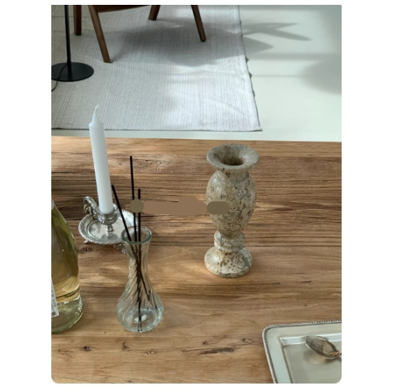 Coral Stone Vase Ornaments For Studios And Clothing Stores