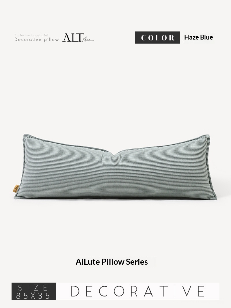 Luxury High-end Corduroy Rectangular Sofa Cushion