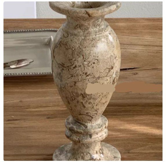 Coral Stone Vase Ornaments For Studios And Clothing Stores