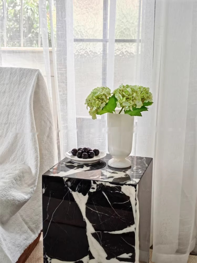 Marble French-style Jade Vase Ornament For The Living Room