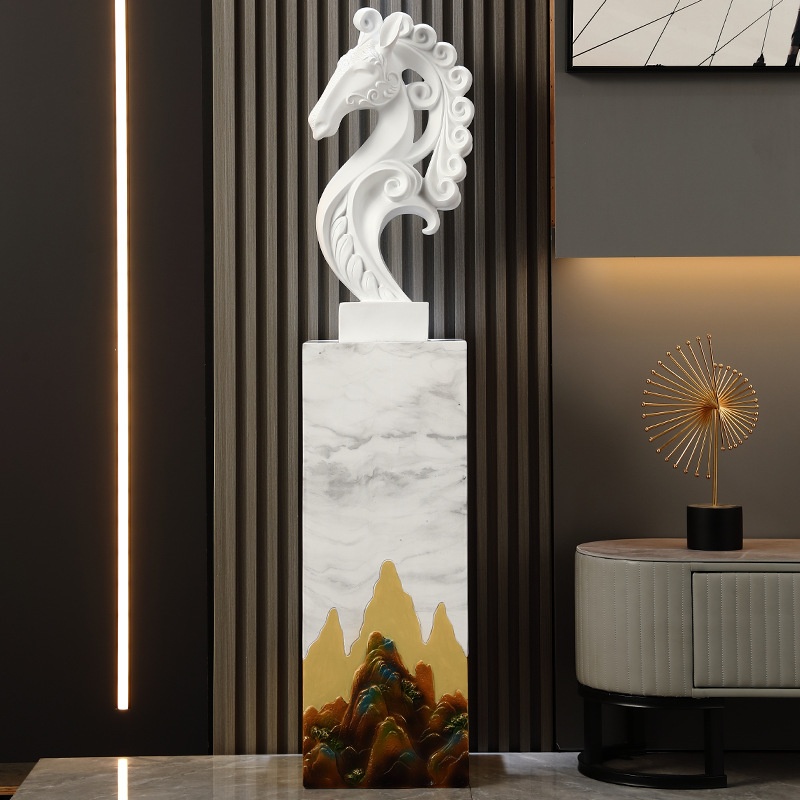 Abstract Horse-head Art Ornament Decorative Craft Item