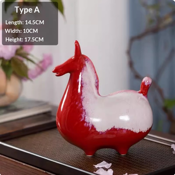 All-Handmade Chinese-Style Home Ceramic Decorations