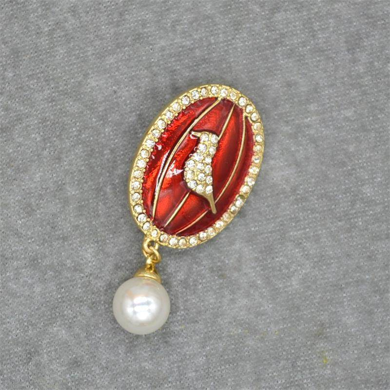 Vintage Antique-style Opulent Baroque Royal Crown Brooch For Mens And Womens Suits