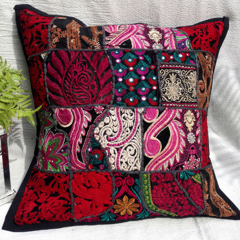 Patchwork Cotton Pillowcase For Waist Pillows And Cushionssoft And Cozy