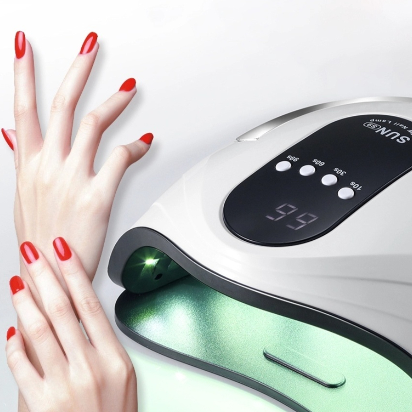 Dual-Light Source UV Nail Lamp Handheld Nail Polish Dryer