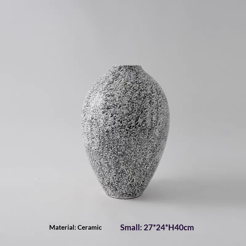 Ceramic Vase Ornament Ceramic Jar Flower Arrangement Holder