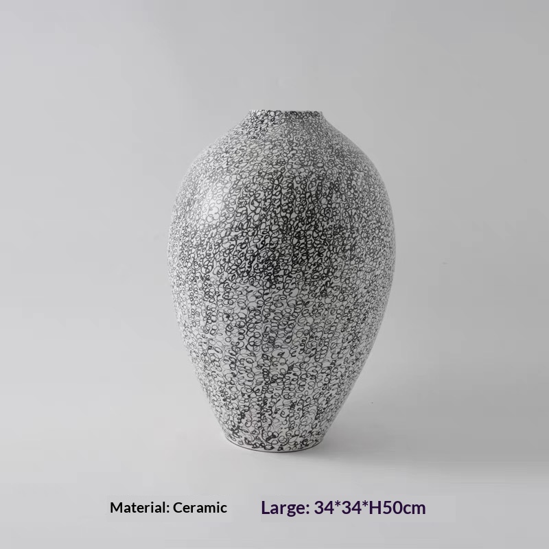 Ceramic Vase Ornament Ceramic Jar Flower Arrangement Holder