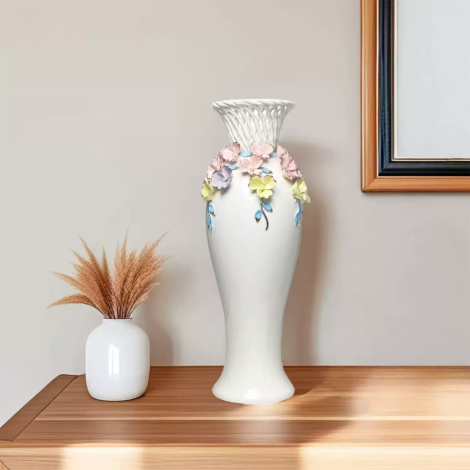 Light-luxury Pastoral Ceramic Vase Decoration