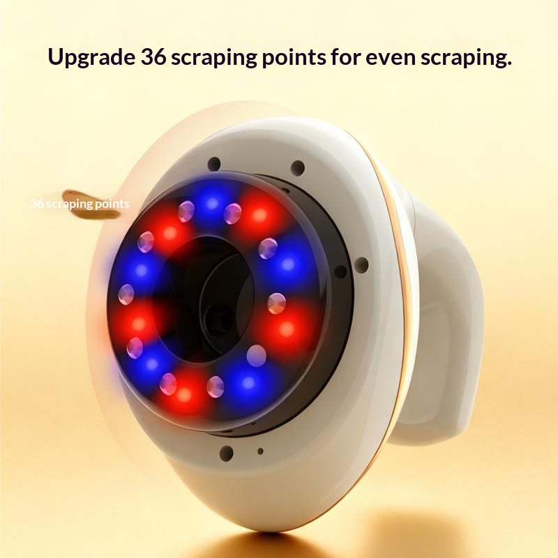 All-in-one Home Meridian And Fascia Brush & Cupping Set