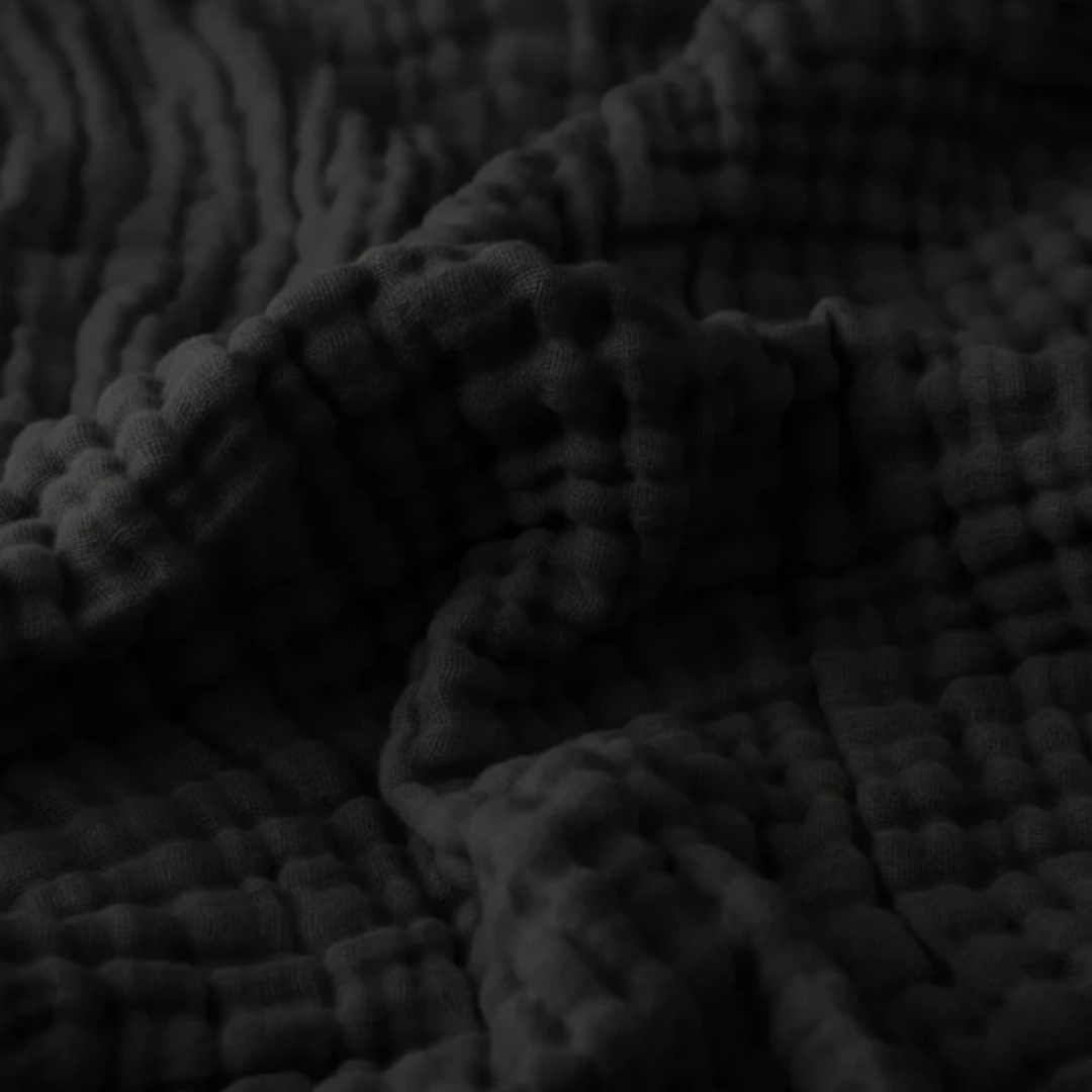 6 Layer  Gauze Cotton Wide-brimmed Quilt Bath Towel