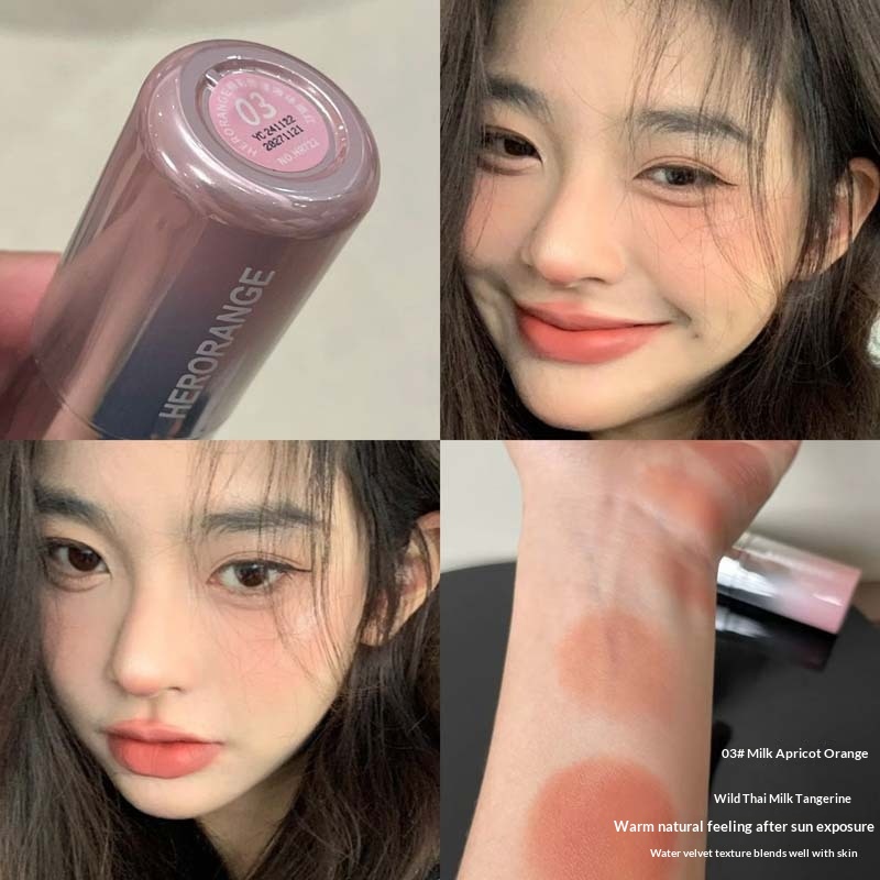 Natural Complexion Enhancing Low Saturation Matte Multi Use Liquid Blush