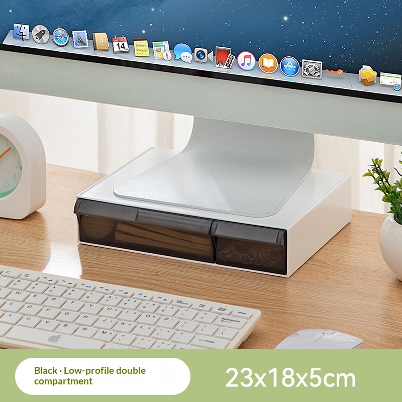 Desktop Drawer Style Monitor Riser
