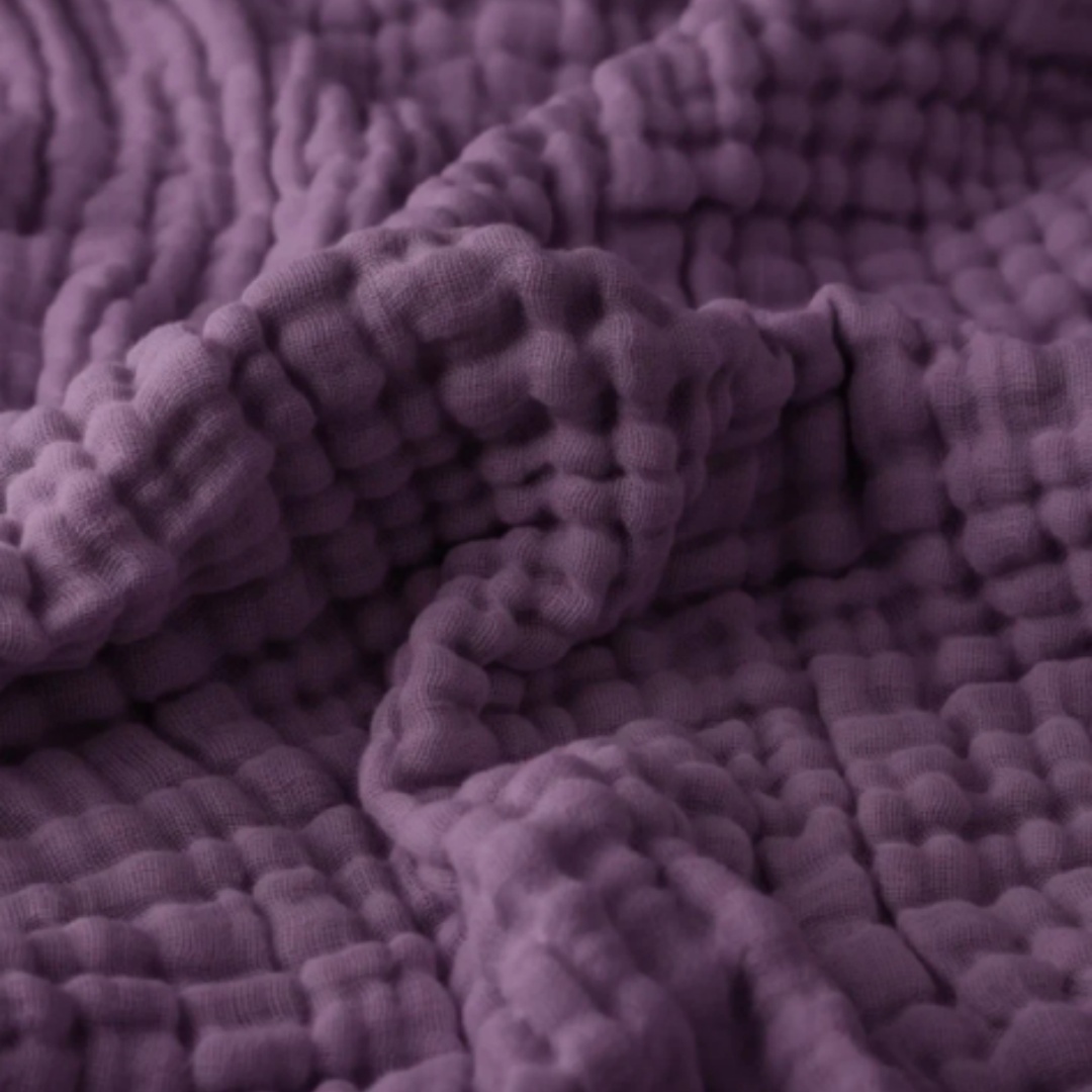 6 Layer  Gauze Cotton Wide-brimmed Quilt Bath Towel