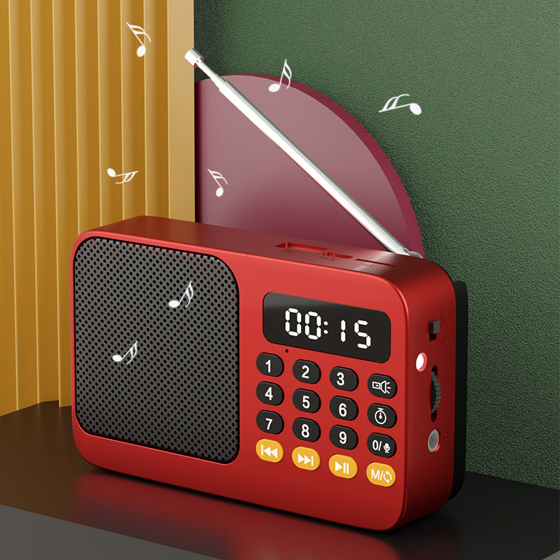 Portable Rechargeable FM Radio For Seniors