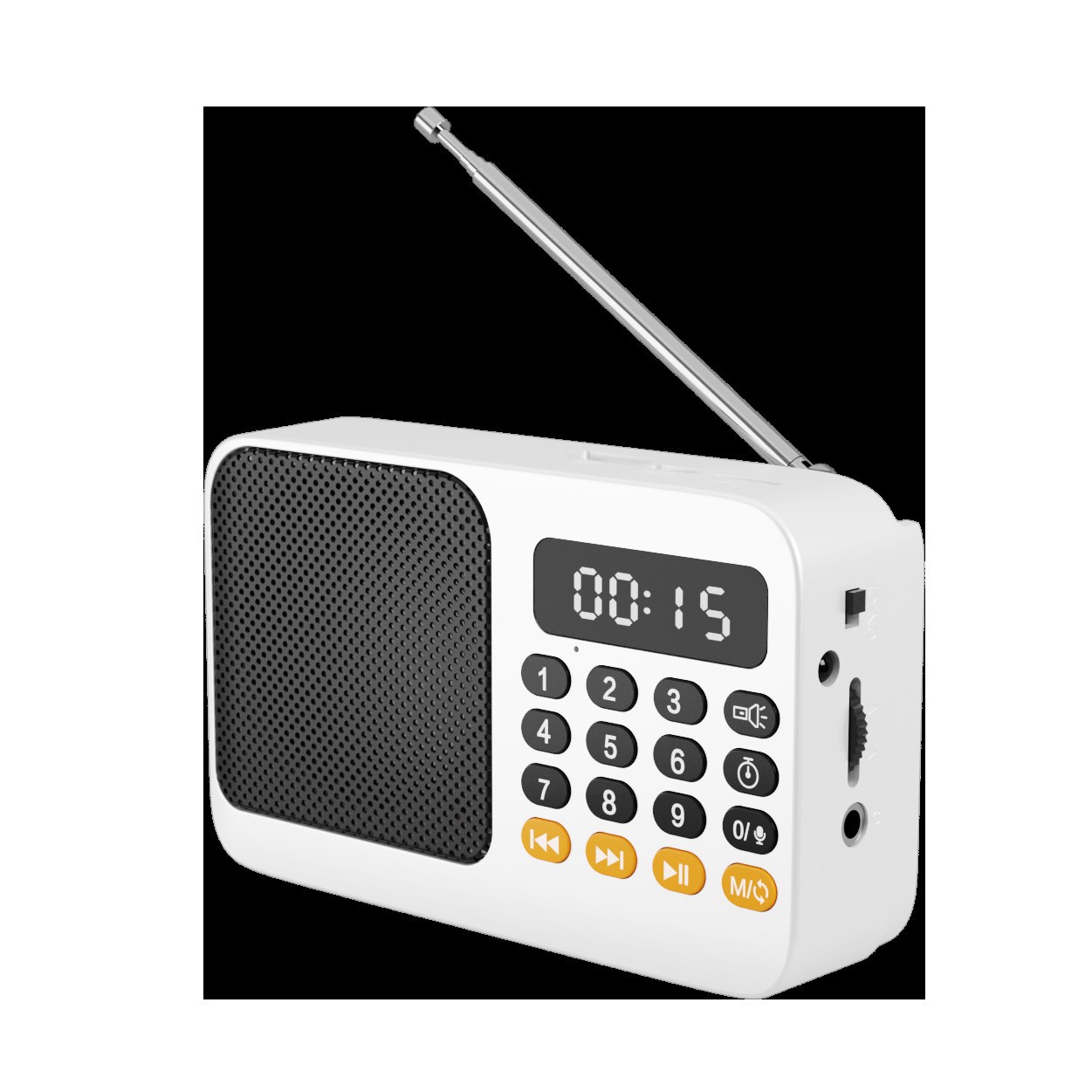 Portable Rechargeable FM Radio For Seniors