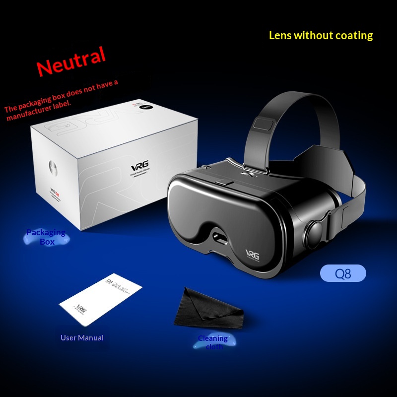 All-in-one Virtual Reality 3D Panoramic Glasses