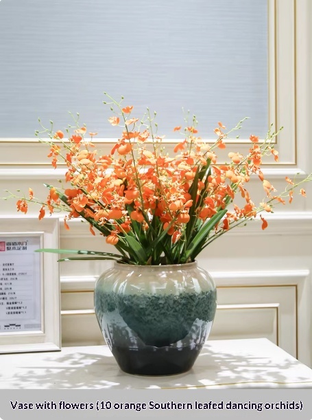 Holly Vase Ornament Artificial Flowers For Floral Arrangements Decor Item