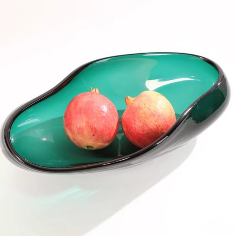 Modern Art Glass Creative Fruit Bowl