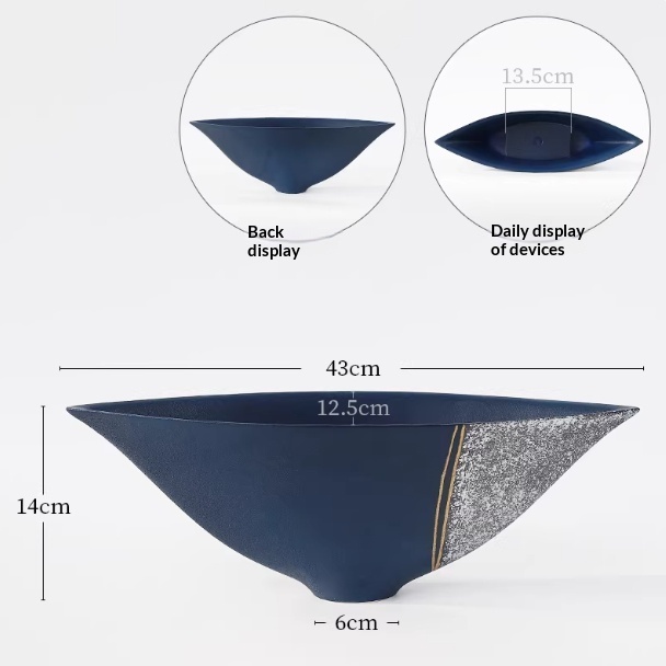 Triangular Ceramic Vase Crafted By Hand Perfect For Zen-inspired Floral Arrangements