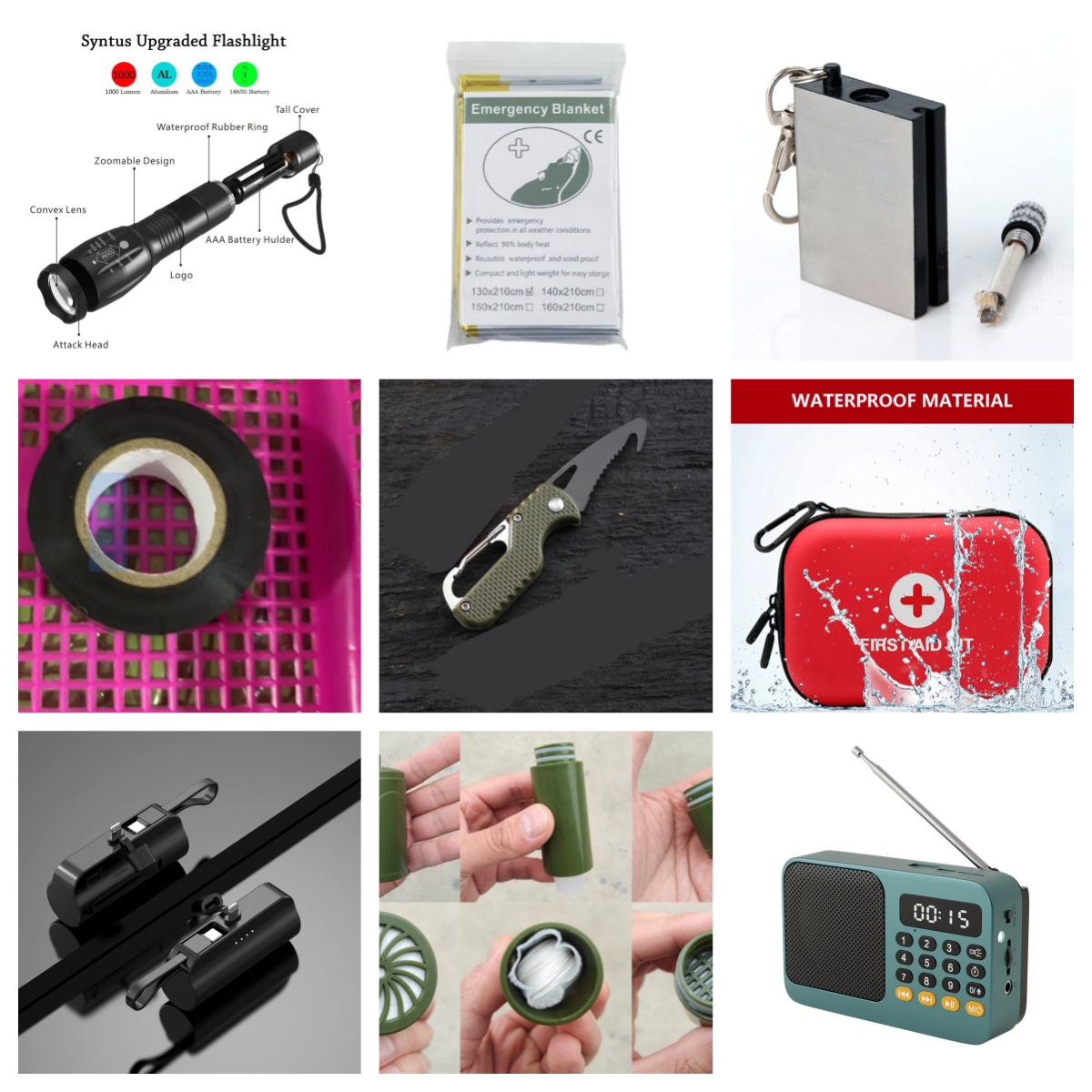 Portable Rechargeable FM Radio For Seniors