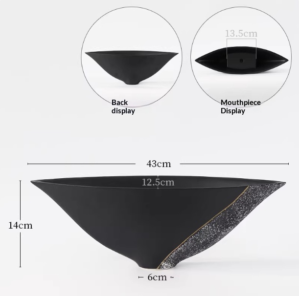 Triangular Ceramic Vase Crafted By Hand Perfect For Zen-inspired Floral Arrangements