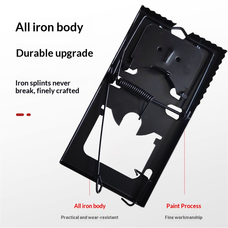 Mouse Trap Large Pedal Iron Mouse Trap