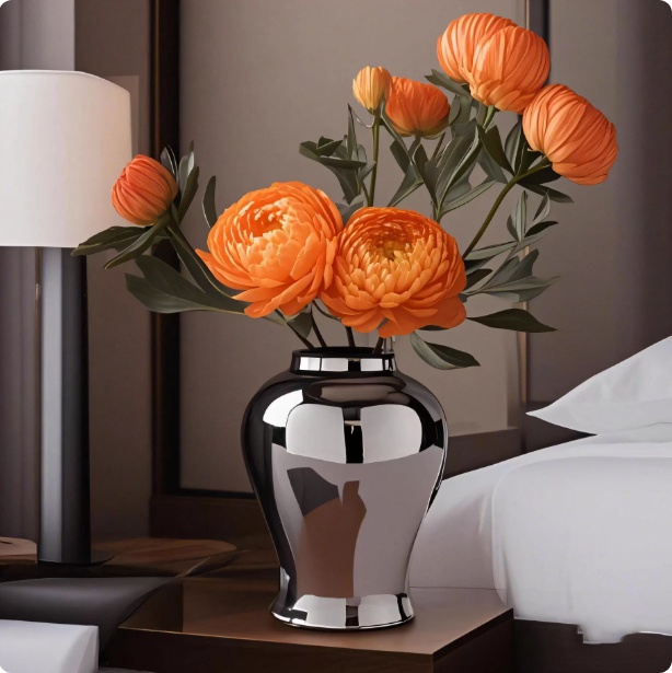 Handmade New Chinese-Style Ceramic Storage Jar Generals Jar