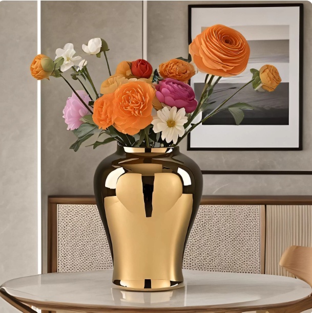 Handmade New Chinese-Style Ceramic Storage Jar Generals Jar