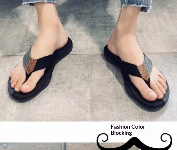 Stylish Minimalist Casual Design Mens Slippers