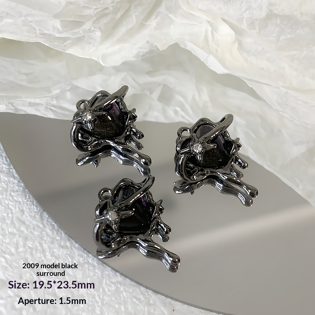 Liquid Alloy Pendant DIY Handmade Beading Material Jewelry Beads Accessories