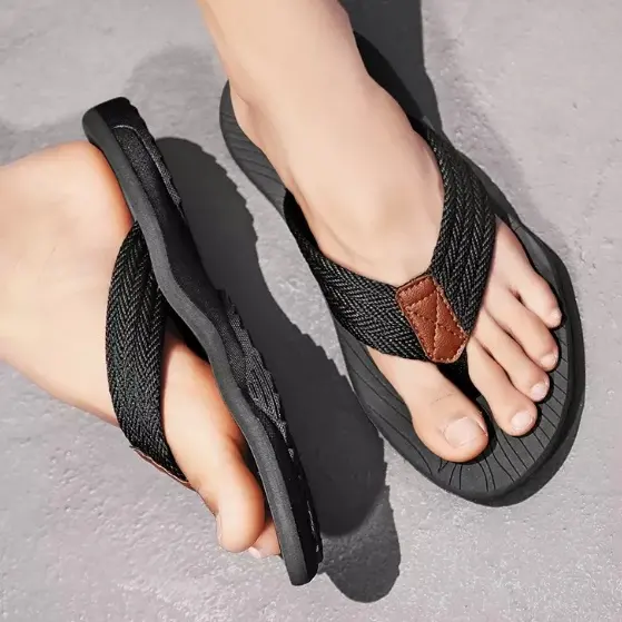 Stylish Minimalist Casual Design Mens Slippers