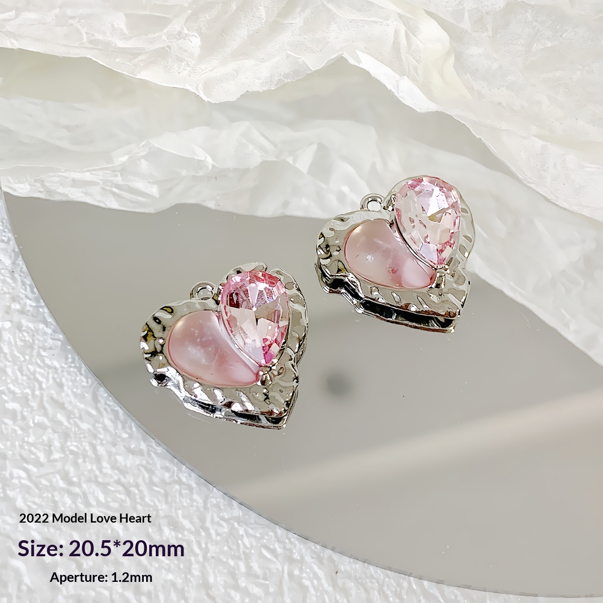 Liquid Alloy Pendant DIY Handmade Beading Material Jewelry Beads Accessories