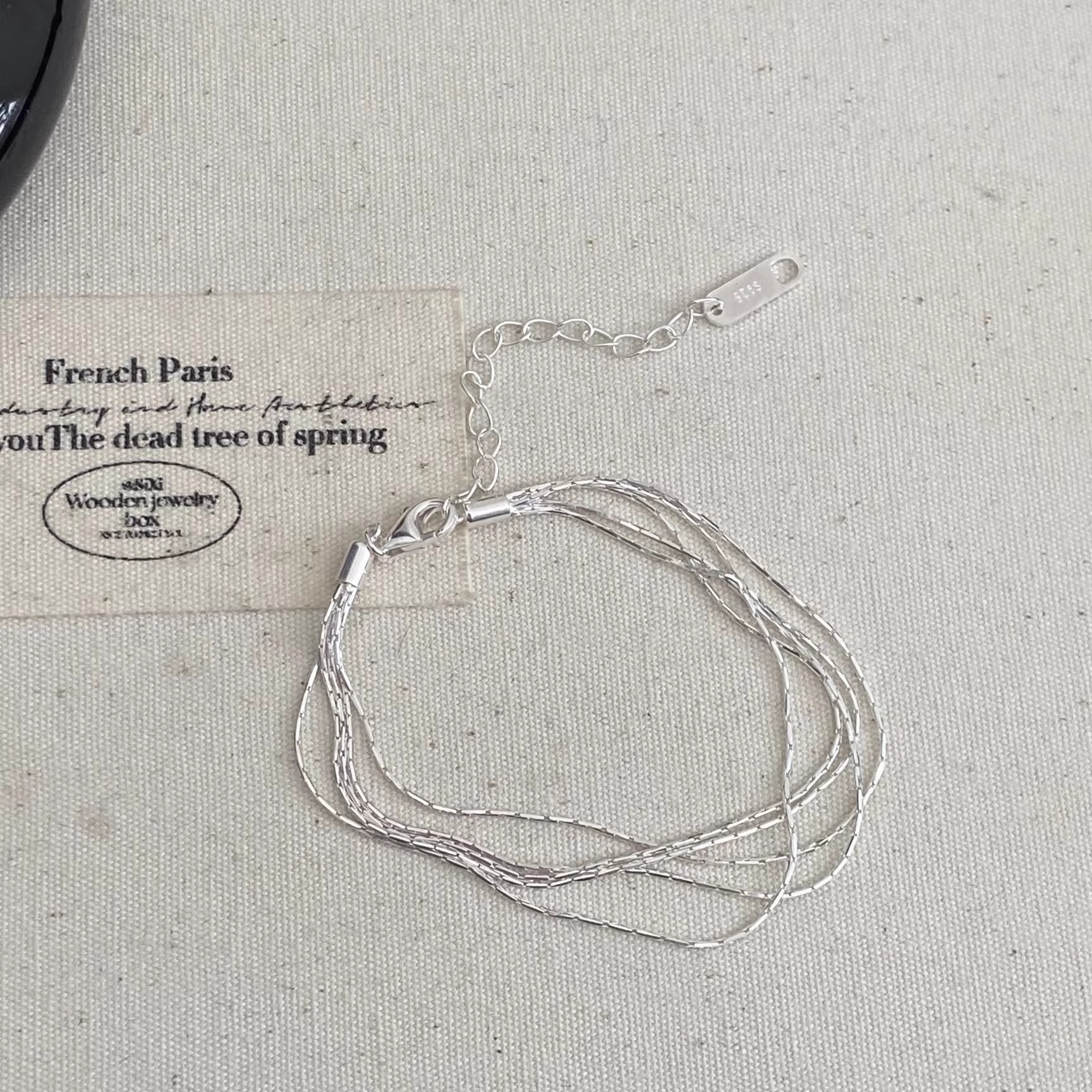 Womens Stylish Minimalist Cool-look Layered Bracelet