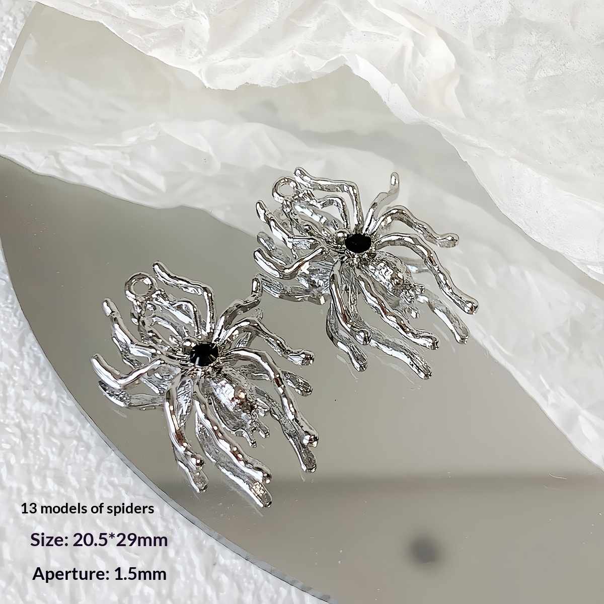 Liquid Alloy Pendant DIY Handmade Beading Material Jewelry Beads Accessories