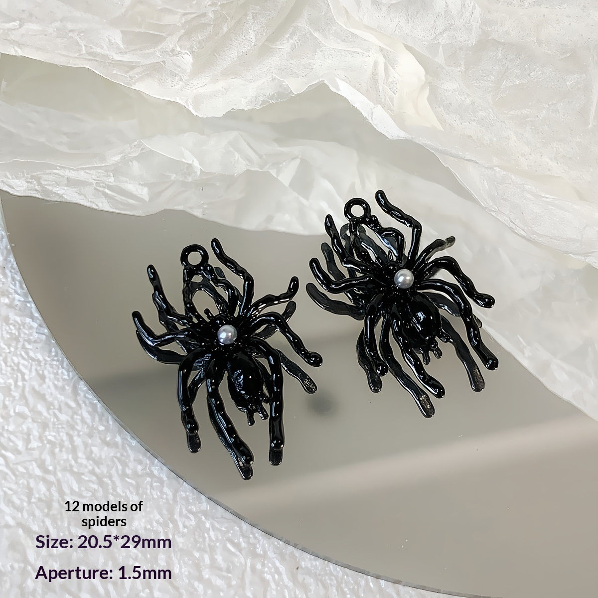 Liquid Alloy Pendant DIY Handmade Beading Material Jewelry Beads Accessories