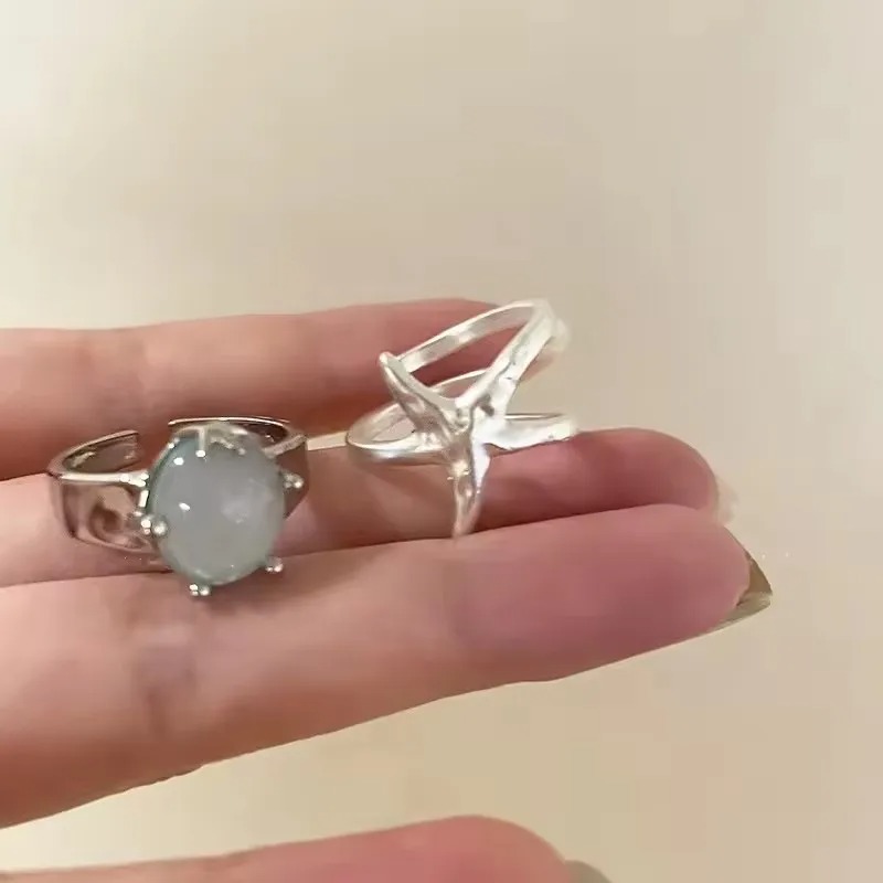 Resort-style Starfish Open Ring For Women A Niche Design