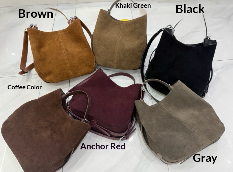 Matte Cowhide Niche Shoulder Crossbody Bag